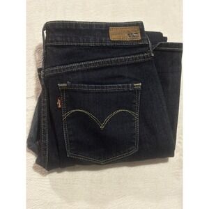 Levi's Women's Demi‎ Curve 8/29 Classic Rise Bootcut Dark Wash Jeans